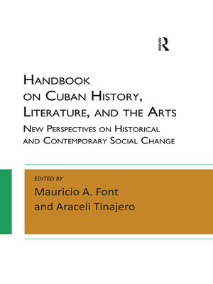 cover image of Handbook on Cuban History, Literature, and the Arts